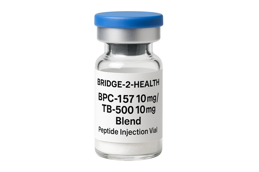 BRIDGE-2-HEALTH BPC-157 10mg/ TB-500 10mg (Blend Peptide) Injection Vial
