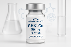 Bridge-2-Health GHK-Cu 50mg Peptide product exceeds 99%purity