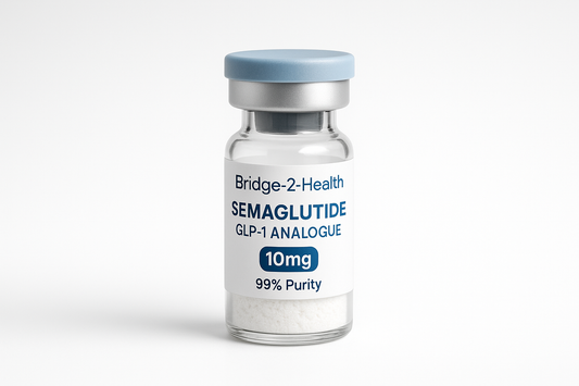 Bridge-2-Health SEMAGLUTIDE GLP-1 ANALOGUE 10mg Peptide 99% product purity