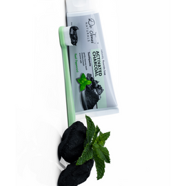 Naturally Fluoride Free Activated Charcoal Toothpaste
